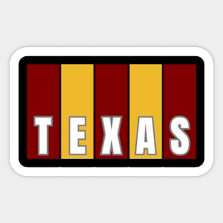 Texas Sticker